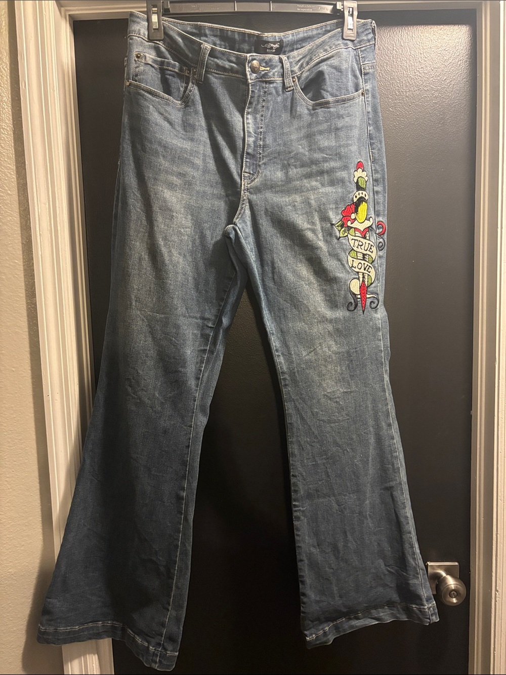 Ed Hardy Women’s Light Blue Jeans